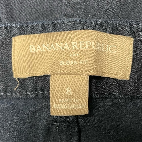 EUC Banana Republic Navy Sloan Fit  Denim Jeans Size 8 - Picture 4 of 6